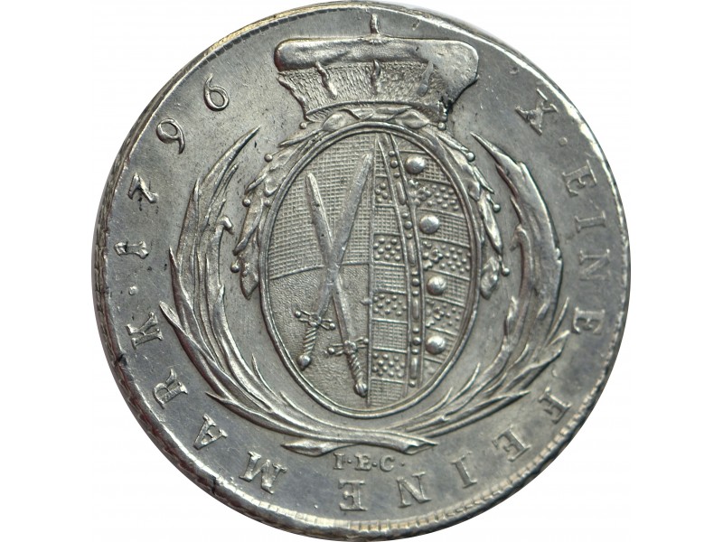 ALLEMAGNE - Royaume saxe, 1 Thaler...