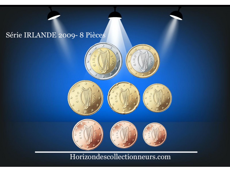 Série IRLANDE  2009 - 8 Pièces UNC