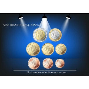 Série IRLANDE  2014 - 8 Pièces UNC