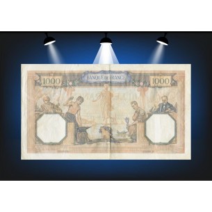 1000 Francs CÉRÈS & MERCURE 1938 F.38.31 2