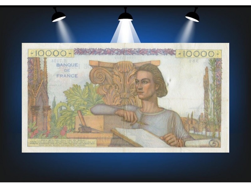 10000 Francs Génie Français 1954 F.50.59
