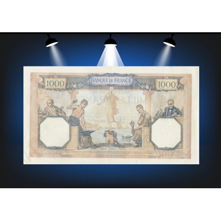 1000 Francs Cérès & Mercure 1940