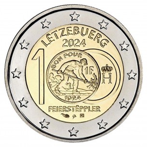 2 Euros LUXEMBOURG 2024 FEIERSTËPPLER