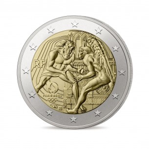 2 Euros FRANCE 2024  Jeux Olympique de Paris 2024 "HERCULE"
