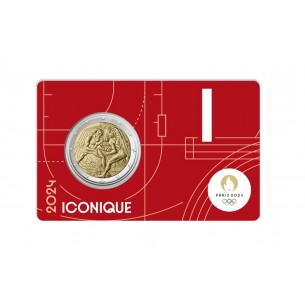 2 Euros FRANCE 2024  Jeux Olympique de Paris 2024 "HERCULE"