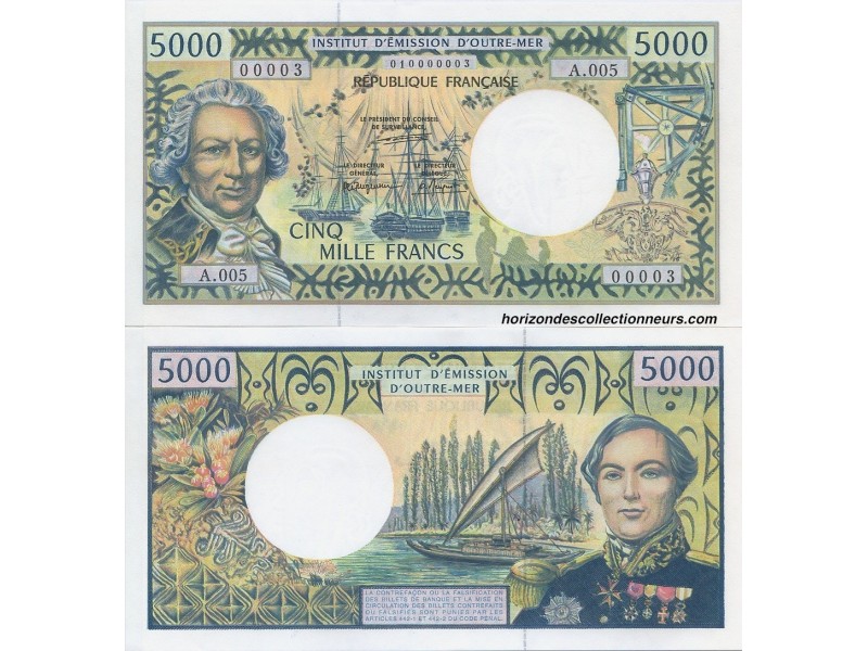 10000 Francs PACIFIQUE FRANÇAIS  (1985)  P.4b NEUF