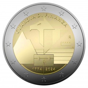 2 Euros ITALIE 2024 - 250 ans du Garde des Finances