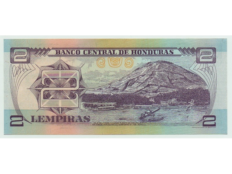 2 Lempiras HONDURAS 2003 P.80A SPL