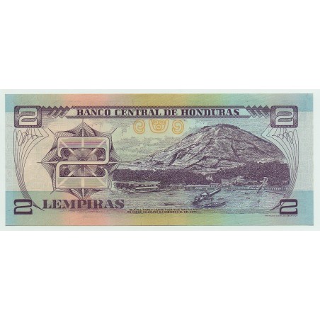 2 Lempiras HONDURAS 2003 P.80A SPL