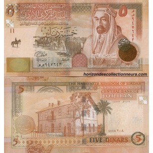 5 Dinars  JORDANIE 2008 P.35